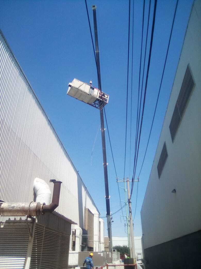 ELEVACIÓN DE EQUIPO DE AA EN RYDER GUADALAJARA