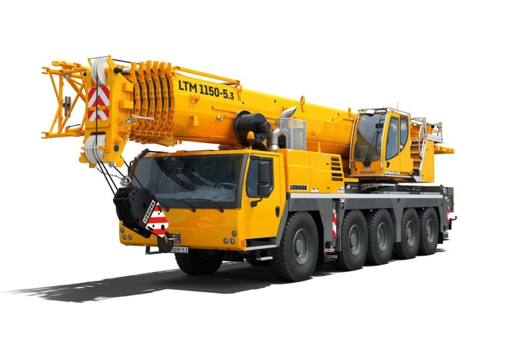 GRÚA LIEBHERR LTM 1150-5.3 DE 150 TONELADAS